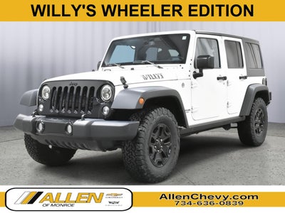 2017 Jeep Wrangler Unlimited Willy Wheeler 4x4