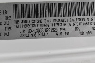 2018 Jeep Wrangler Unlimited Sport 4x4
