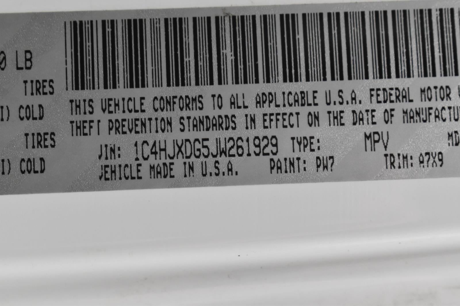 2018 Jeep Wrangler Unlimited Sport 4x4