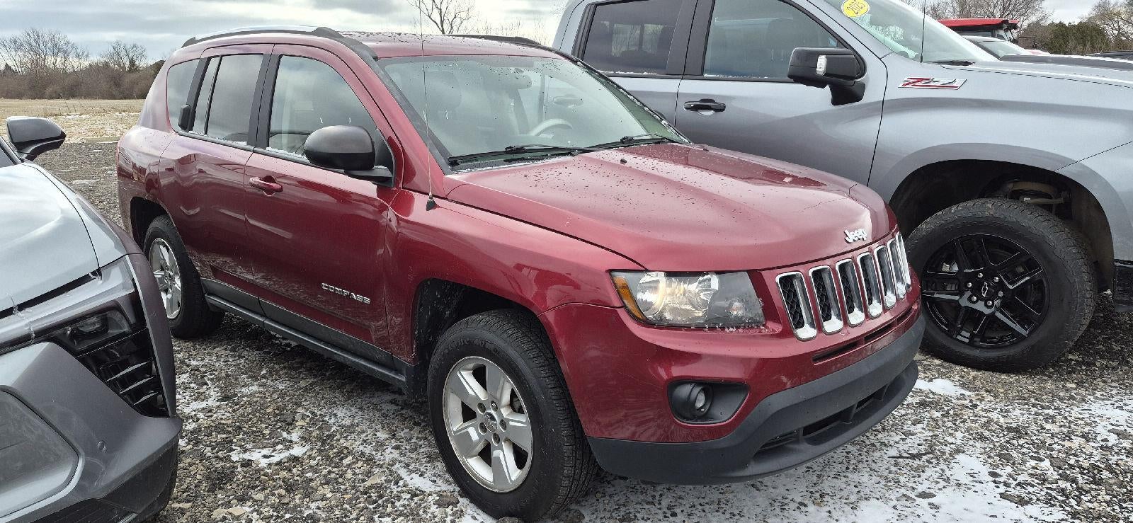 Used 2015 Jeep Compass Sport with VIN 1C4NJCBA5FD185464 for sale in Monroe, MI