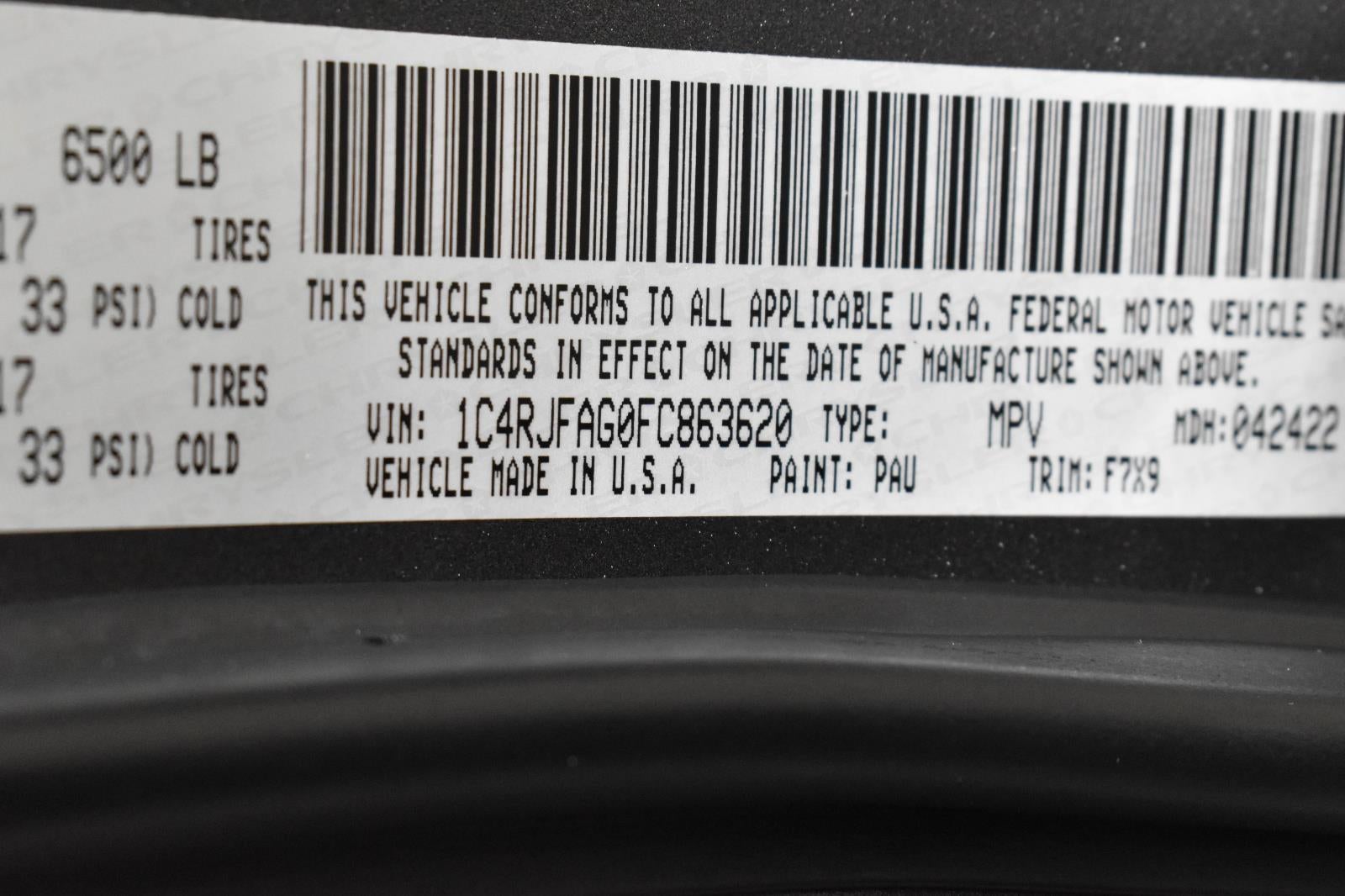 2015 Jeep Grand Cherokee Laredo