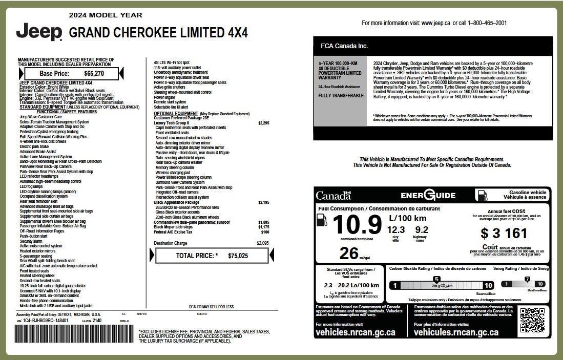 2024 Jeep Grand Cherokee Limited