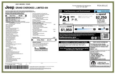 2021 Jeep Grand Cherokee L Limited 4x4