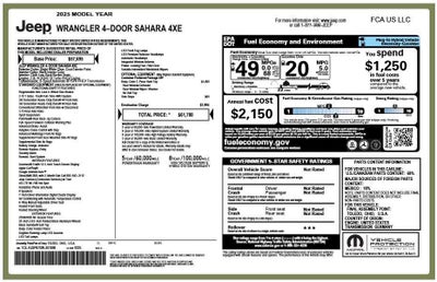 2025 Jeep Wrangler 4xe Sahara