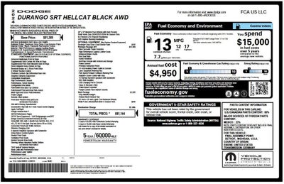 2024 Dodge Durango SRT Hellcat Premium AWD