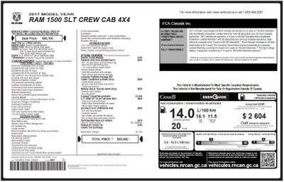 2017 RAM 1500 Big Horn