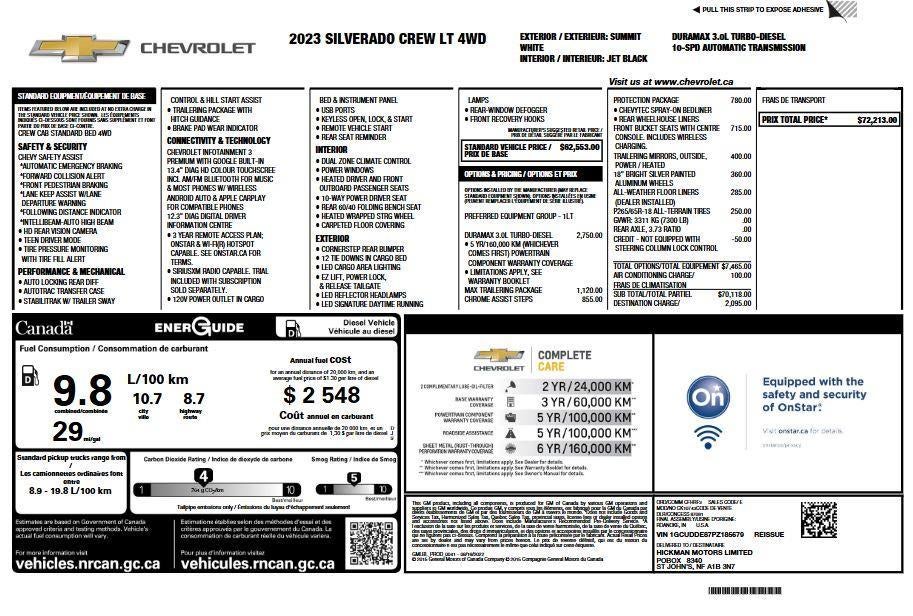 2023 Chevrolet Silverado 1500 LT