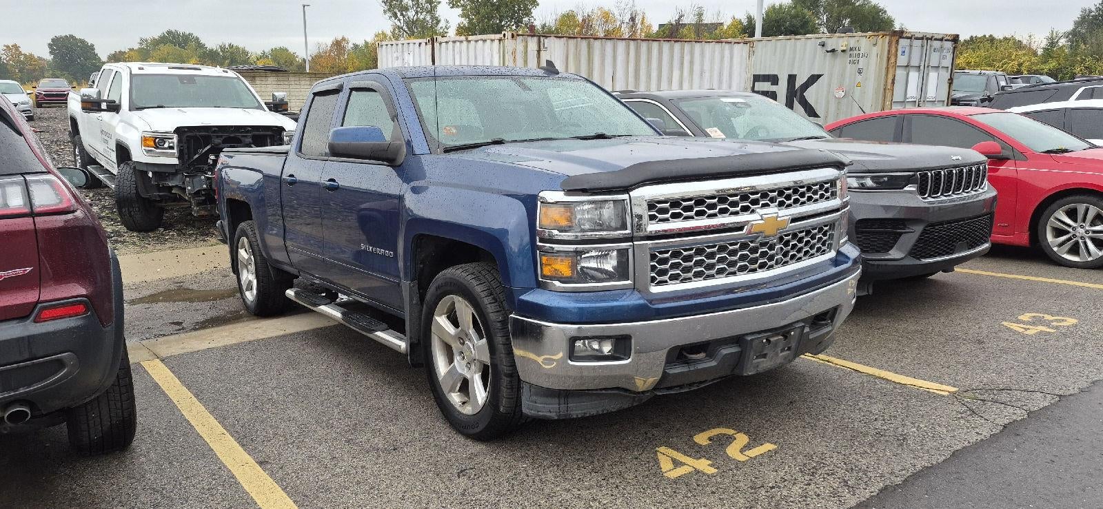 Used 2015 Chevrolet Silverado 1500 LT with VIN 1GCVKREC5FZ291512 for sale in Monroe, MI