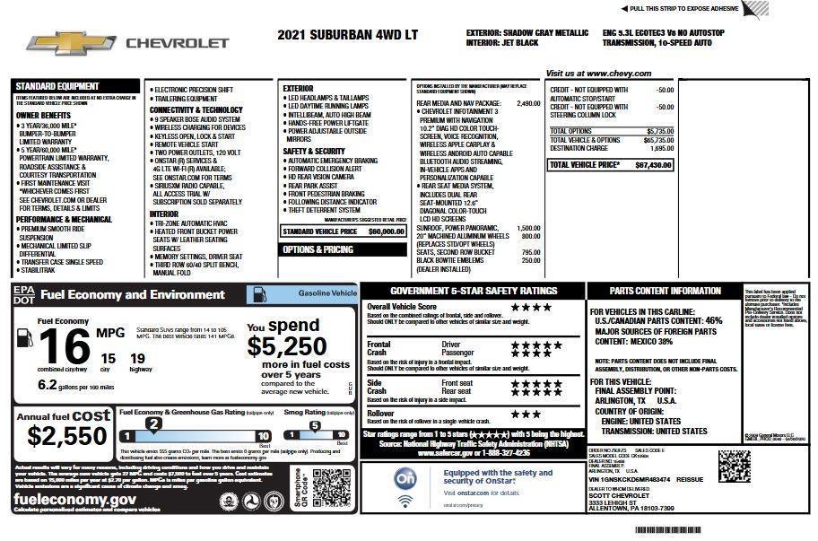 2021 Chevrolet Suburban LT