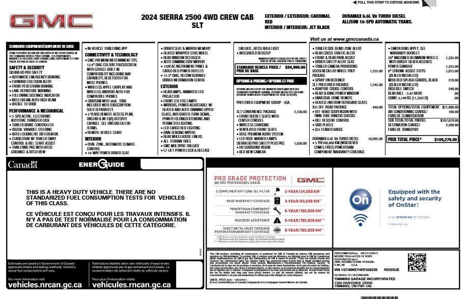 2024 GMC Sierra 2500 HD SLT