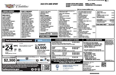 2023 Cadillac XT4 Sport