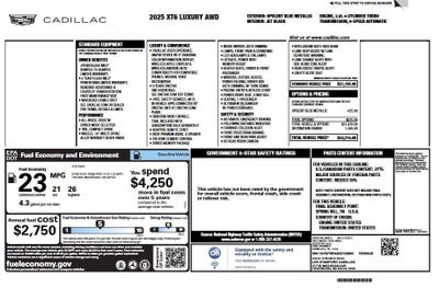 2025 Cadillac XT6 Luxury