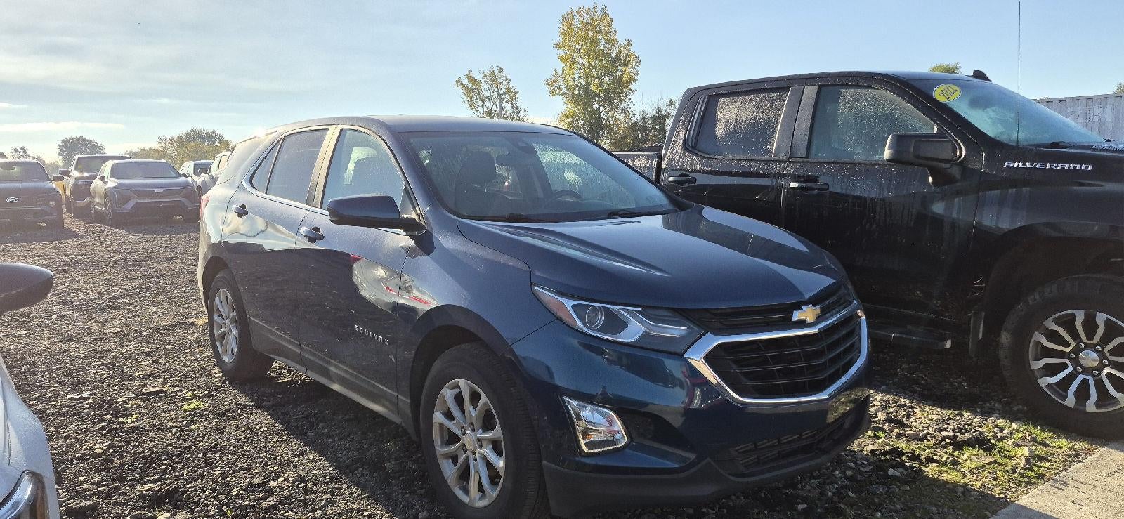 Used 2021 Chevrolet Equinox LT with VIN 2GNAXKEV1M6110172 for sale in Monroe, MI