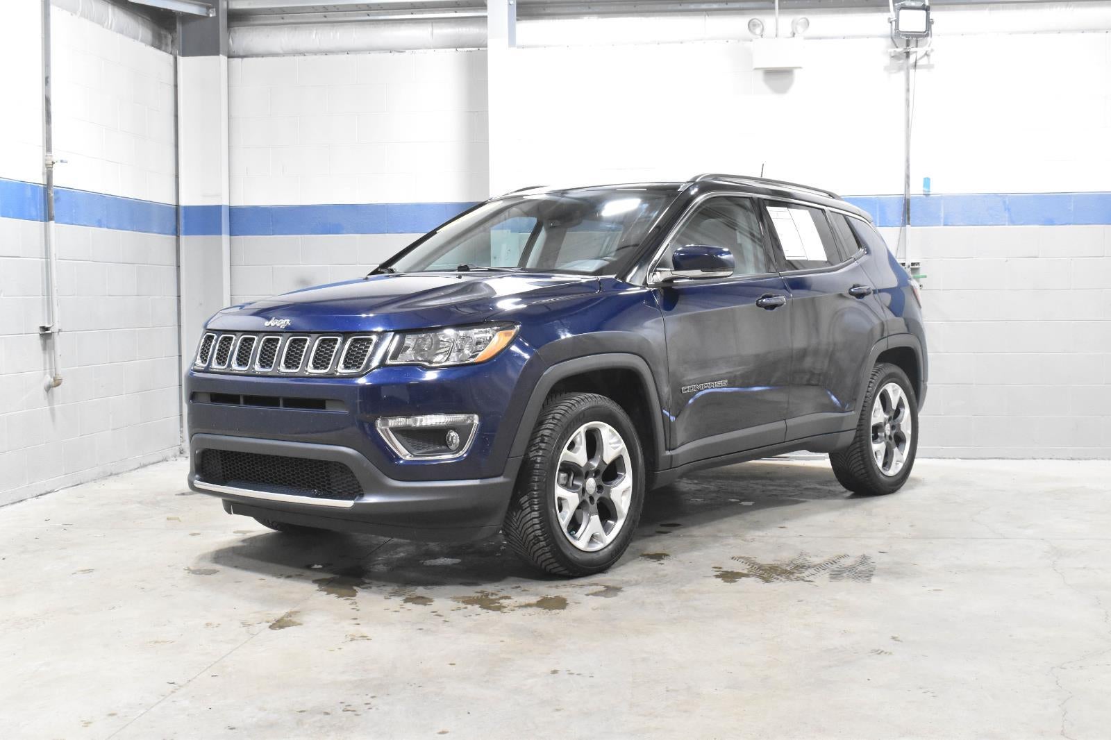 Used 2019 Jeep Compass Limited with VIN 3C4NJDCB5KT656997 for sale in Monroe, MI