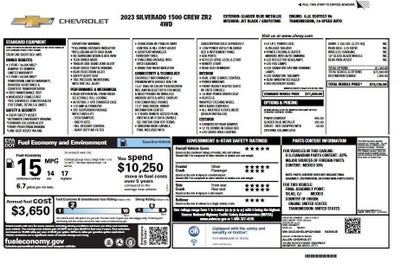 2023 Chevrolet Silverado 1500 ZR2