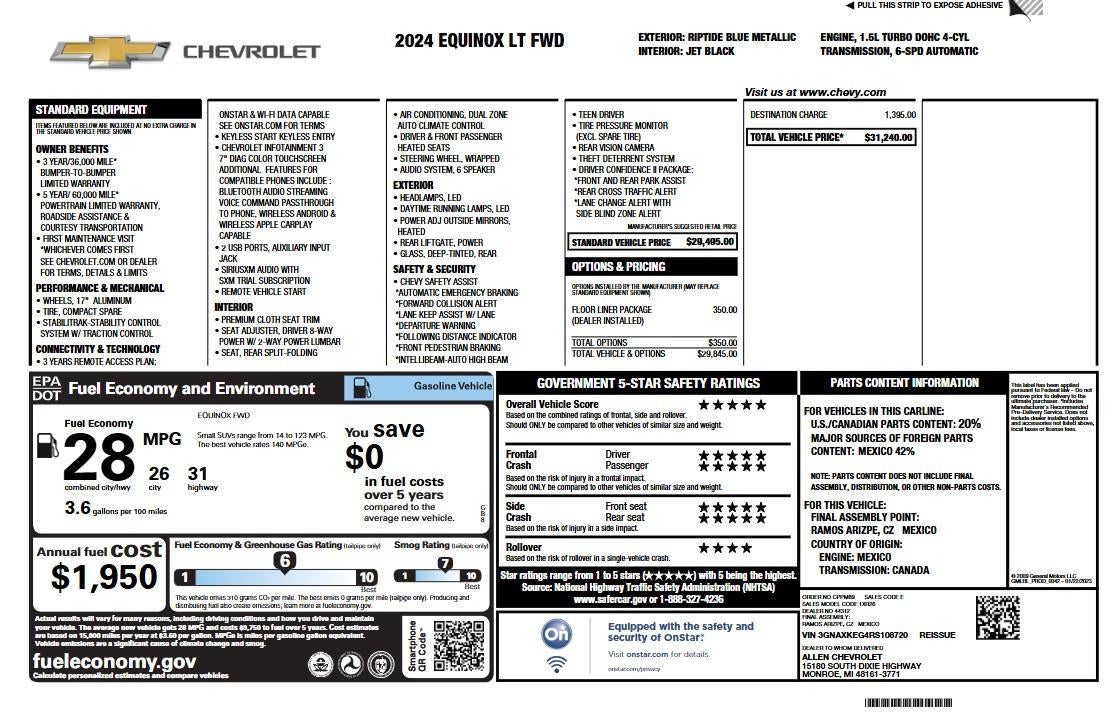 2024 Chevrolet Equinox LT