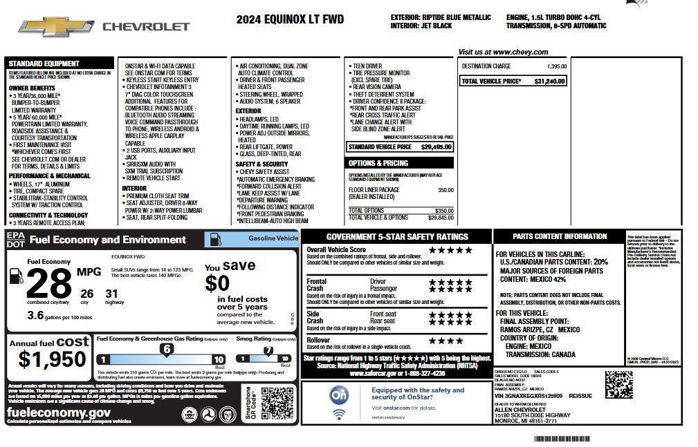 2024 Chevrolet Equinox LT