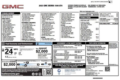 2023 GMC Sierra 1500 AT4