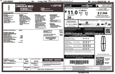 2019 Lincoln MKC Select