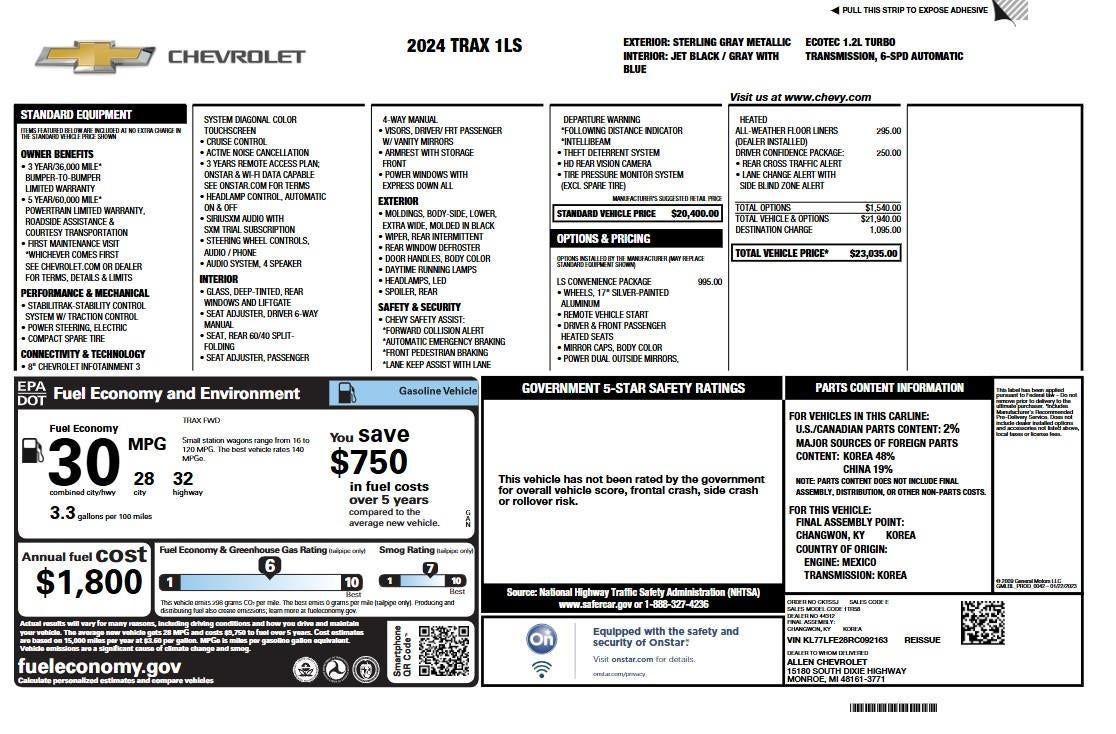 2024 Chevrolet Trax LS