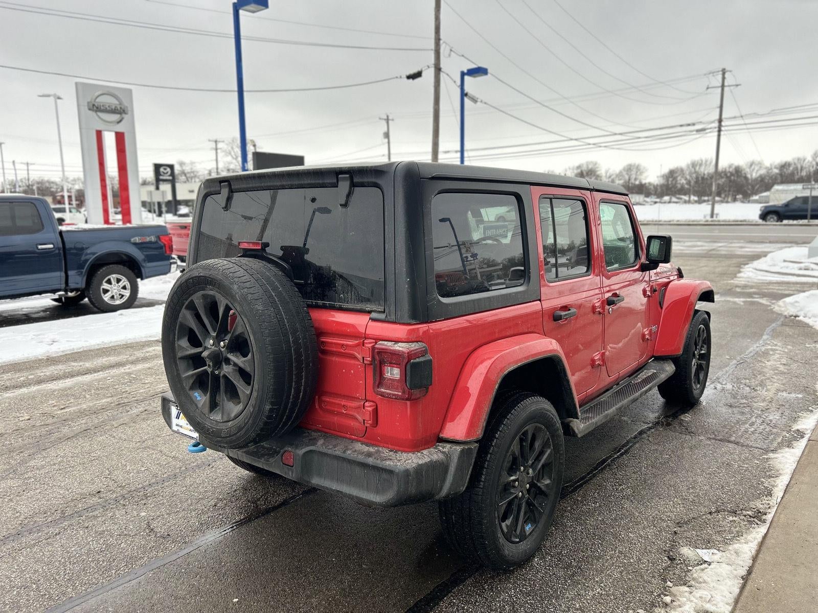 2022 Jeep WRANGLER 4XE UNLIMITED SAHARA 4X4