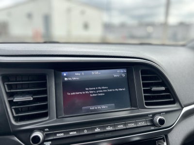 2020 Hyundai Elantra Value Edition