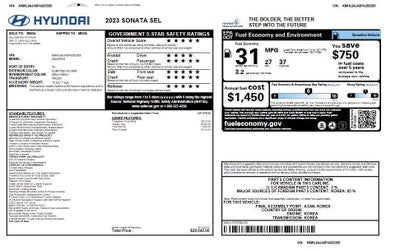 2023 Hyundai Sonata SEL