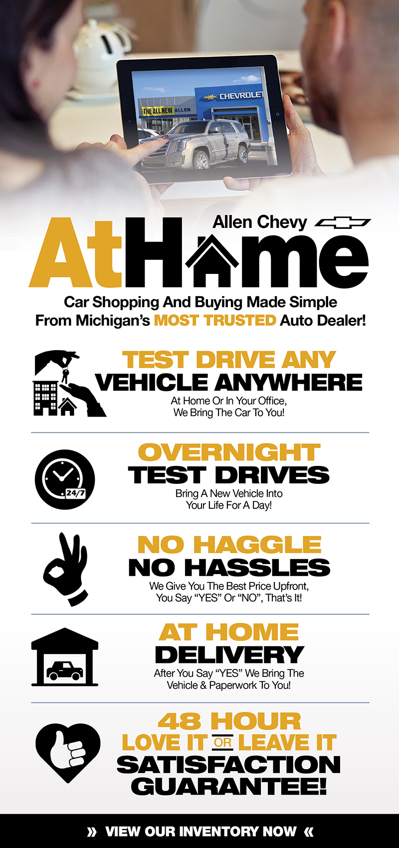 At Home - Allen Chevrolet - MI in Monroe MI