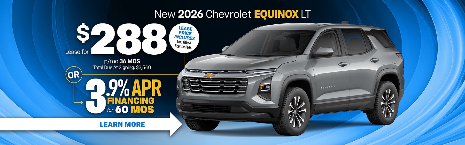 New 2026 Chevrolet Equinox LT
