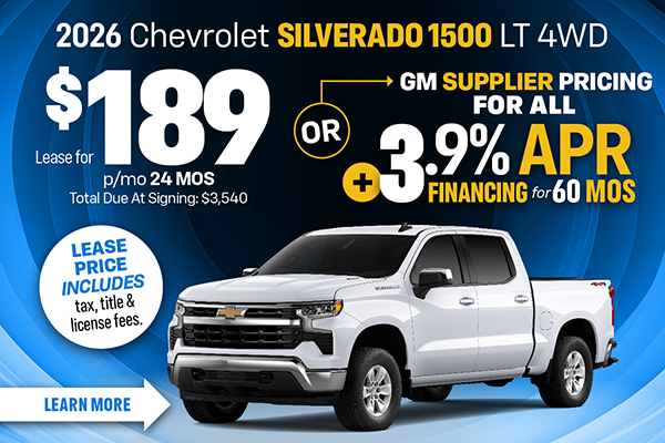 2026 Chevrolet Silverado LT