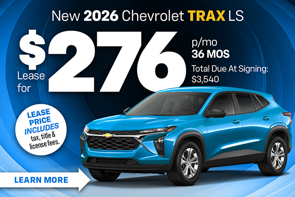 New 2026 Chevy Trax