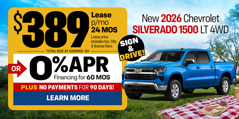 New 2026 Chevrolet Silverado 1500