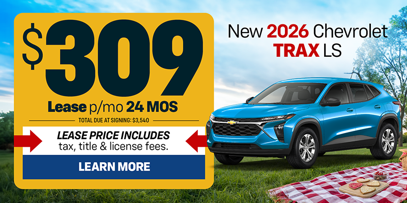 New 2026 Chevrolet Trax