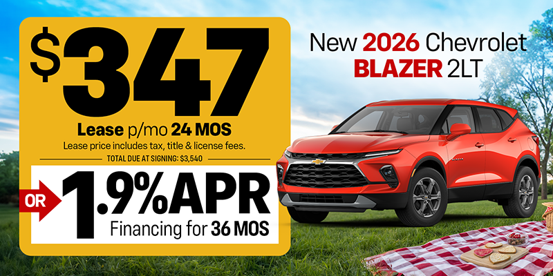 2026 Chevy Blazer