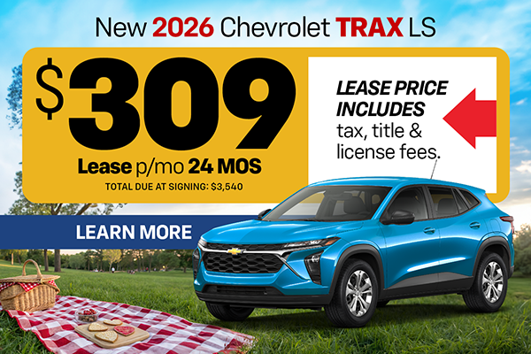 New 2026 Chevy Trax