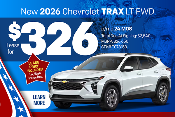 2026 Chevy Trax