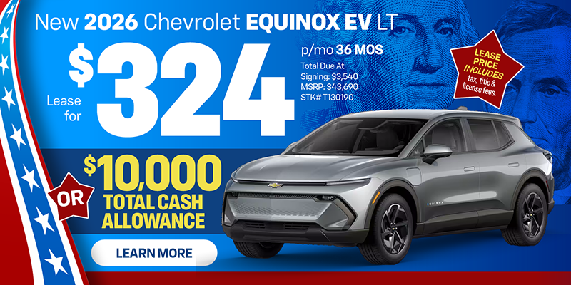 New 2026 Chevrolet Equinox EV LT