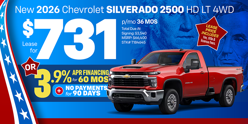 2026 Chevy Silverado 2500