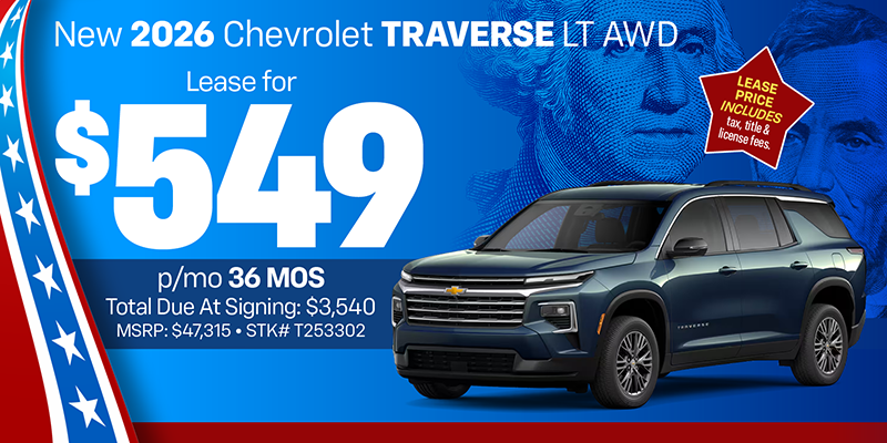 2026 Chevy Traverse