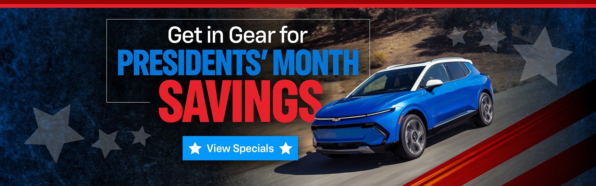 Presidents' Month Savings