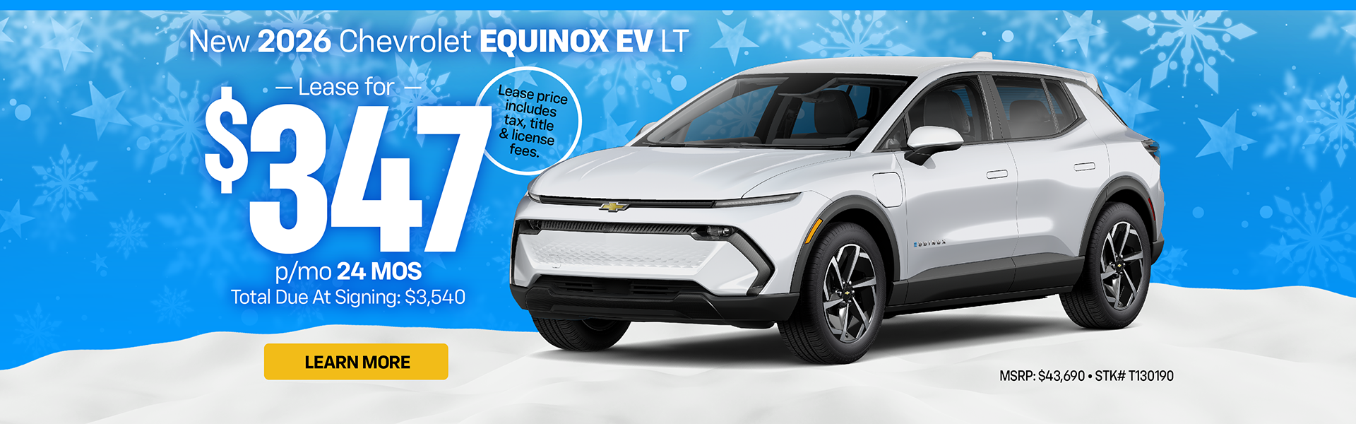 New 2026 Equinox EV