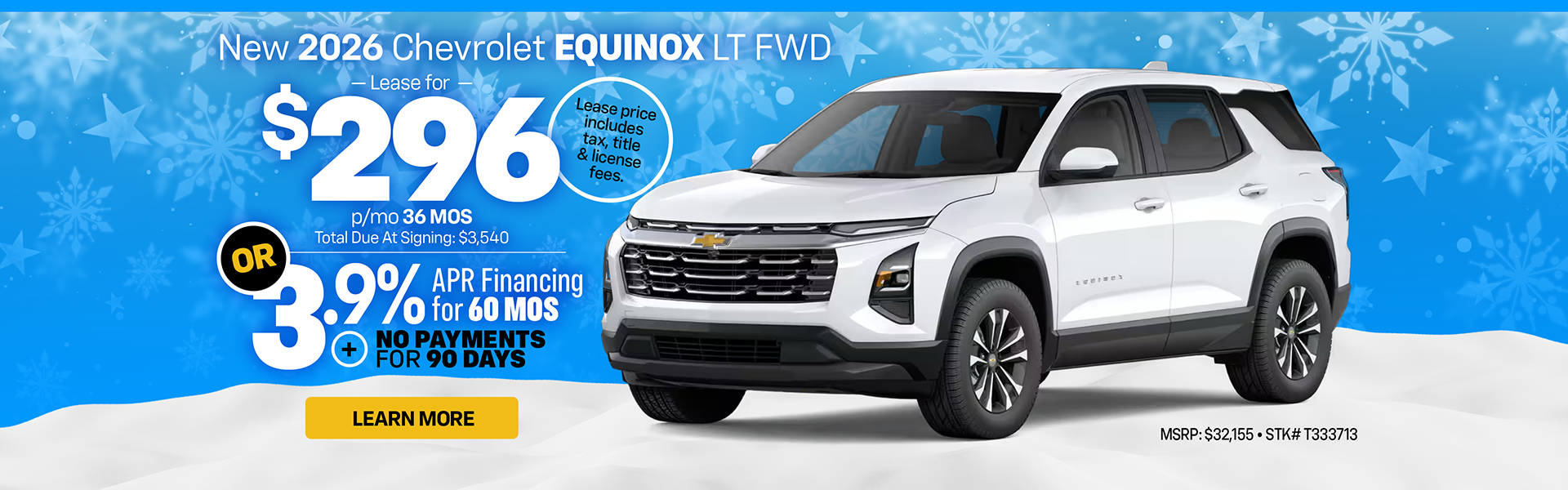 New 2026 Chevrolet Equinox LT