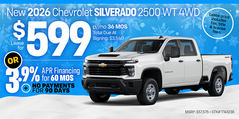 2026 Chevy Silverado 2500