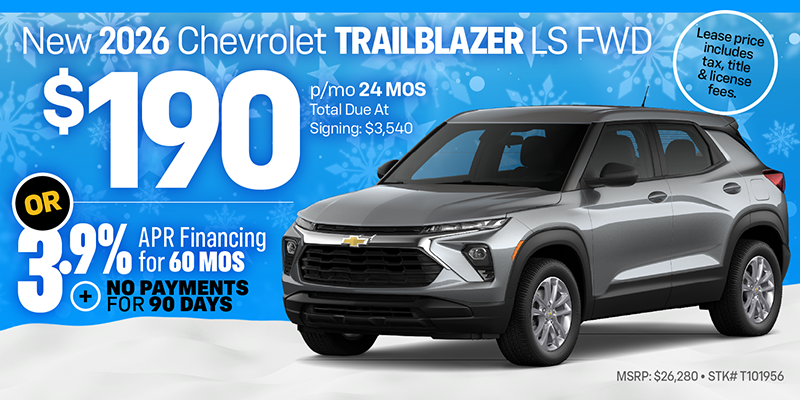 2026 Chevy Trailblazer