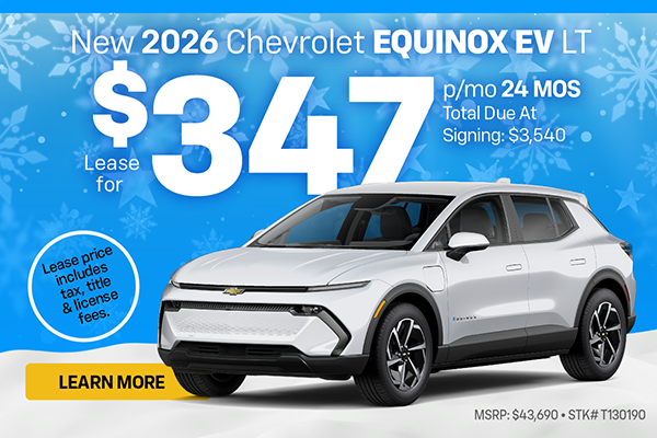 New 2026 Equinox EV