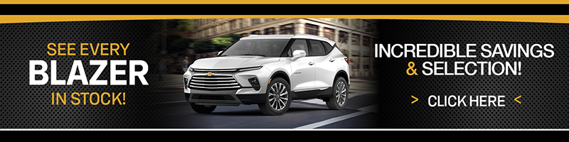 Chevy Blazer Inventory Banner