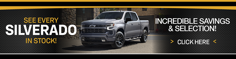 Chevy Silverado Inventory Banner