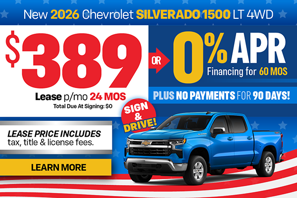 New 2026 Chevrolet Silverado