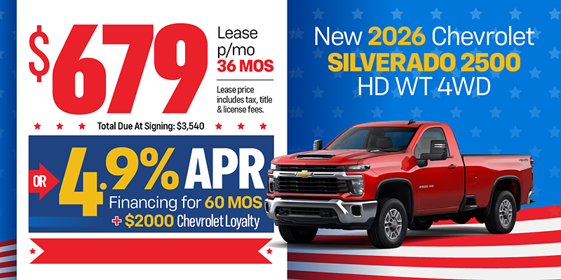 2026 Chevy Silverado 2500
