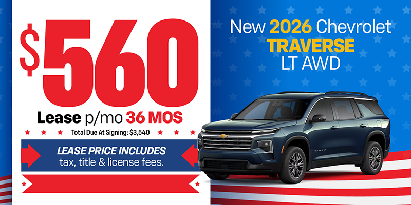2026 Chevy Traverse